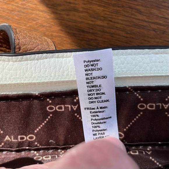 Gorgeous Aldo Tri-Color Large Tote Bag - Picture 8 of 12